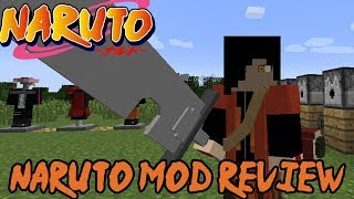 NEW SAGE MODE, AKATSUKI CLOAK, SHARINGAN, JUTSUS & MORE! || Minecraft Naruto Mod Review
