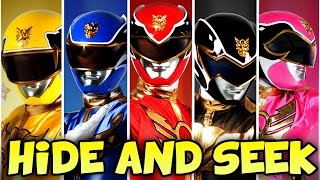 Minecraft Mods - MORPH HIDE AND SEEK - POWER RANGERS MOD!