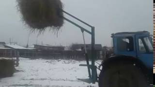 Погрузчик рулонов (Гусак)
