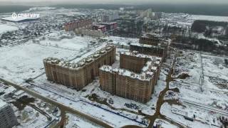 ЖК "Новое Янино" — аэросъемка СПБГуру. Декабрь 2016.