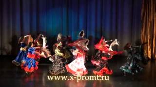 Цыганский танец "Маменька" с шалью. Russian gipsy dance with veils.