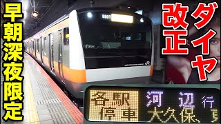 【オレンジ色の総武線】まもなく廃止 東京発着の中央線各駅停車に乗ってきた！《東京駅→新宿駅》1/10-02