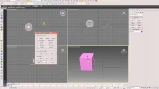 3d max. Как выравнивать объекты относительно друг друга