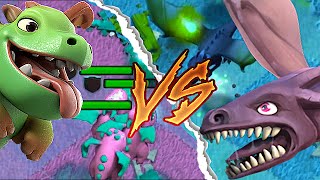 Clash Of Clans - BABY DRAGON Vs. DRAGON BATTLE!(Dragon wars In clash of clans!)