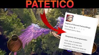 Respuesta de Legacy Of Discord a su clickbait