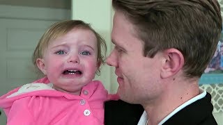 Baby Reacts to Dad Shaving Beard Compilation