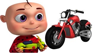 Five Little Babies Making Toy Vehicles | Nursery Rhymes & Kids Songs | Zool Babies