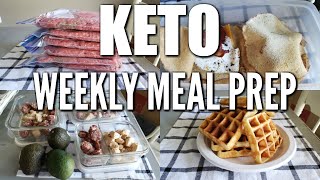 KETO BATCH COOKING+MEAL PREP FOR THE WEEK? EP:25