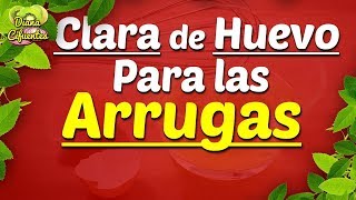 Clara De Huevo Para Las Arrugas: Mascarilla De Clara De Huevo