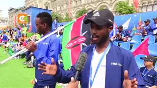 Bendera ya Kenya yapeperushwa nchini Russia