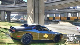 GTA 5 MODS LSPDFR 767- TEXAS STATE PATROL !!! (GTA 5 REAL LIFE PC MOD)HELLCAT