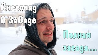 Полная ЗаСада или последствия снегопада в Москве и Подмосковье