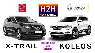 H2H #96 Renault KOLEOS vs Nissan X-TRAIL