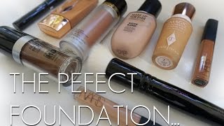 HOW TO CREATE THE PERFECT FOUNDATION! - FULL DEWY COVERAGE