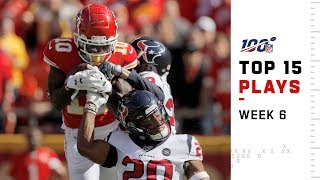Top 15 Plays from Week 6 | NFL 2019 Highlights