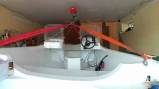 переделка катера scandic 430 dc часть 2