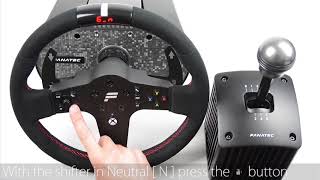 Fanatec CS Shifter V1.5 calibration