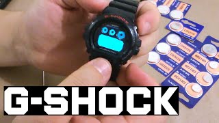 G-Shock – меняем батарейку дома
