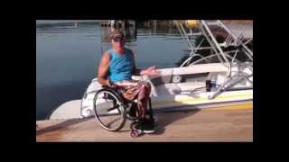 SCIVideoBlog.com - Basketball Legend Demonstrates Water Skiing