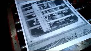 Токарный станок 1А616. Лоток для смазки коробки скоростей.