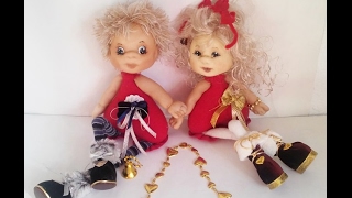 Muñeca soft . Como hacer muñeca soft.MUÑECAS PARA ENAMORADOS.КУКЛЫ  ДЛЯ ВЛЮБЛЕННЫХ 1ч.