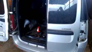 Lada largus (Лада Ларгус). Не работает фонарь заднего хода, задний дворник, камера заднего вида.
