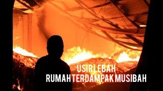 NIATAN USIR LEBAH, RUMAH WARGA NYARIS TERBAKAR