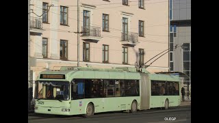 Троллейбус Минска БКМ-333,борт.№ 3629,марш.39 (03.01.2020)
