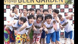 祭nine.＆ボイメン研究生＆ファン総勢800名による「水かけ祭り」に参戦！