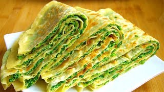 韭菜盒子的懶人做法，不發麵不燙麵，皮薄餡鮮，做多少都不夠吃【娟子美食】
