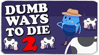Dumb Ways To Die 2: ОБЗОР КОСМИЧЕСКИХ УРОВНЕЙ!