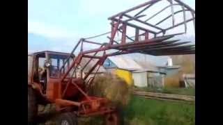 Трактор Т-16 с КУНом - видео с сайта http://proftraktor.ru/
