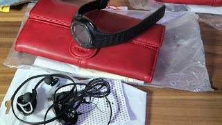 Часы  SKMEI 1219, Bluetooth Наушники Handfree,два Женских Кошелька с AliExpress.