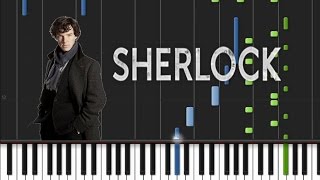 BBC Sherlock - Piano Medley [Synthesia Tutorial]