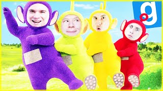 4 JEŹDŹCÓW TELETUBISIÓW | Garry's mod [SHORT]