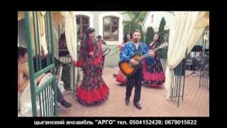 Цыганский ансамбль Арго на свадьбе "Очи чёрные"