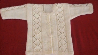 Güzel Örnekli Bebek Hırka Yapılışı