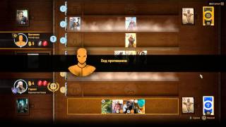 Ведьмак 3. Играем в гвинт с маркизой Серенити и выигрываем еще карту Героя)