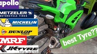 BEST TYRE FOR NINJA 300 (WIDE TYRE )