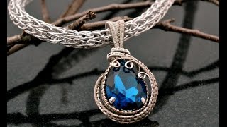 Плетение из проволоки  Wire Wrap своими руками. Урок 1
