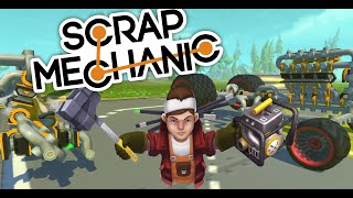 Scrap Mechanic [туториал] - ДВИГАТЕЛЬ НА ПОРШНЯХ №2