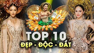 TOP 10 bộ trang phục dân tộc ĐẸP NHẤT của dàn Hoa hậu Việt Nam tại đấu trường nhan sắc quốc tế!