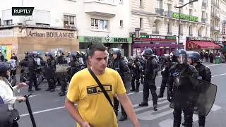 LIVE: Protest against Health Pass and mandatory vaccination takes place in Paris
