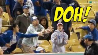 DAD DROPS DAUGHTER AT DODGERS GAME (Parody)