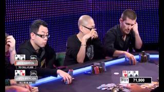 Aussie Millions 2012 cash game E01 (с комментариями на русском)