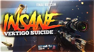 I HIT AN INSANE VERTIGO SUICIDE! (BO2 FFA TRICKSHOTTING & SNIPING HIGHLIGHTS)