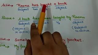 active and passive voice in english grammar | present perfect |