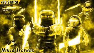 ROBLOX NINJA LEGENDS FARMING X Genesis Giveaway+Vip Server