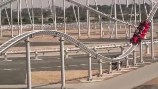 World's Fastest Roller Coaster Top speed 239 - Formula Rossa - Ferrari World Abu Dhabi UAE