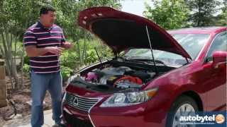 2013 Lexus ES 300h Luxury Hybrid Car Video Review